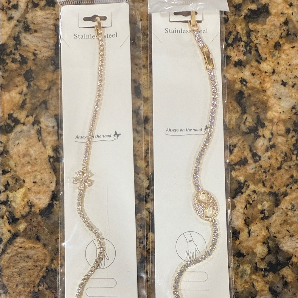 Gold and Silver Stainless Steel Women's Bracelet